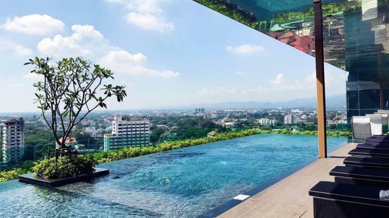 The Astra Luxury Condo In Town Chiang Mai Luaran gambar
